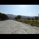 Blick auf den Sockel des Plateaus von Persepolis